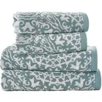 Lacy Connection Bath Sheet - Blue