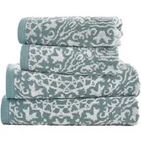 Lacy Connection Hand Towel 2 Pack - Blue