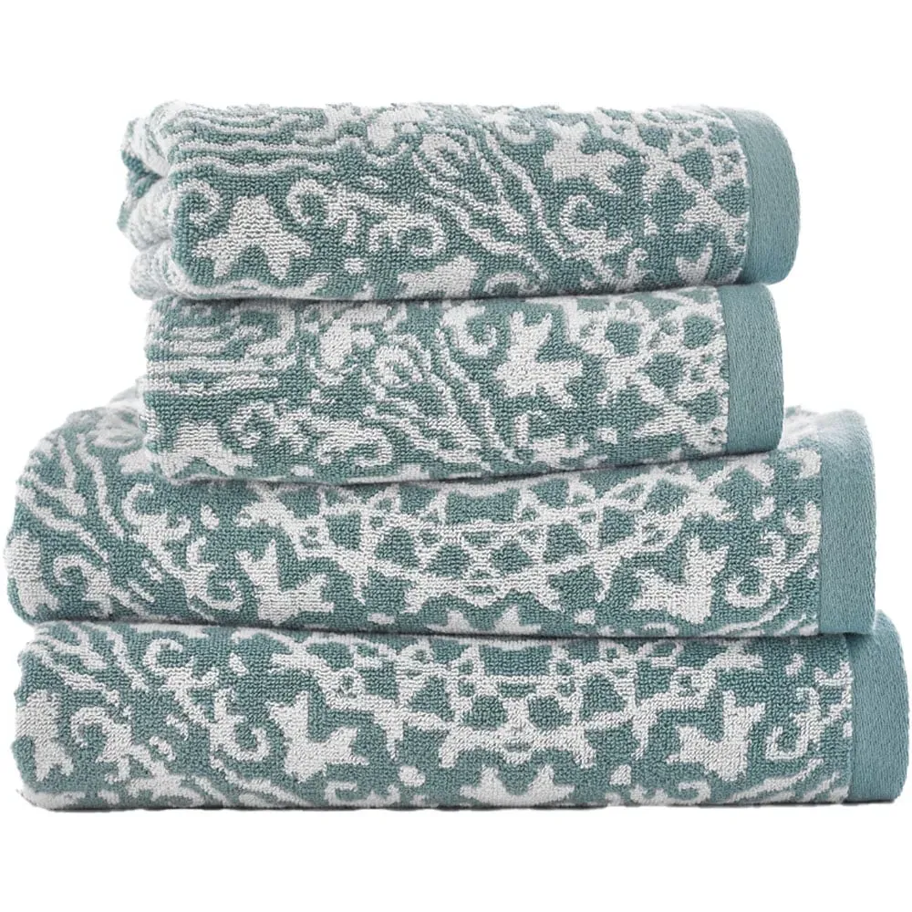 Lacy Connection Hand Towel 2 Pack - Blue