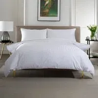 Loxley King Size Duvet Set - White, Cotton