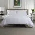 Loxley King Size Duvet Set - White, Cotton