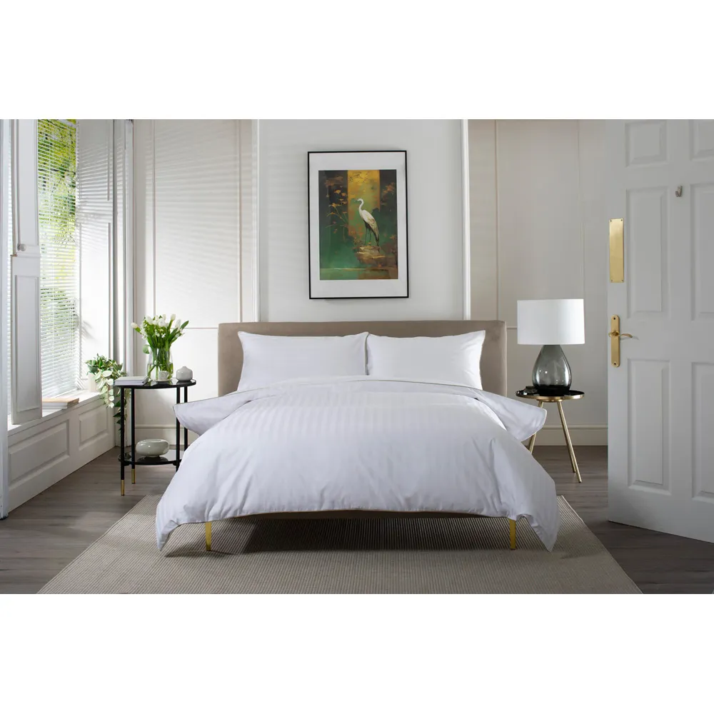 Loxley Super King Duvet Set - White, Cotton