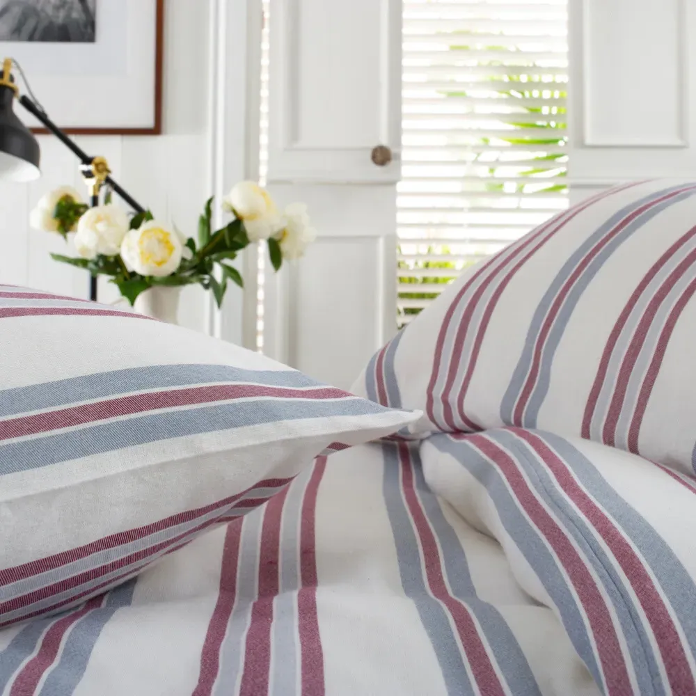 Magnate King Size Duvet Set - Red, Cotton