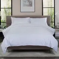 Organdie Swirl Double Duvet Set - Blue, Cotton