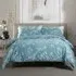 Petite Fleure Single Duvet Set - Blue, Cotton