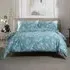 Petite Fleure Super King Size Duvet Set - Blue, Cotton