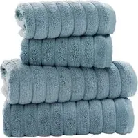 Ribbleton Bath Sheet - Blue, Cotton