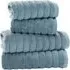 Ribbleton Bath Sheet - Blue, Cotton