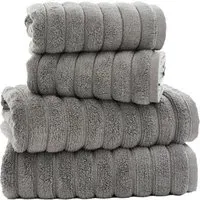 Ribbleton Bath Sheet - Silver, Cotton