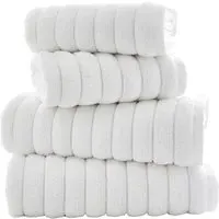 Ribbleton Bath Sheet - White, Cotton