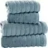 Ribbleton Bath Towel - Blue, Cotton