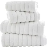 Ribbleton Bath Towel - White, Cotton