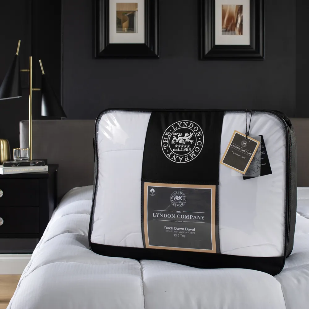 Single Duck Down Duvet 13.5 Tog - White
