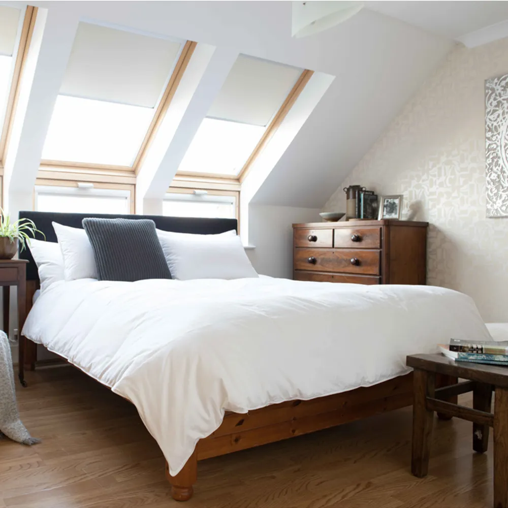 Single Duck Down Duvet 13.5 Tog - White