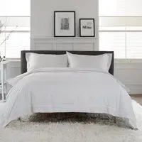 Southport Single Duvet Set - Grey, Cotton