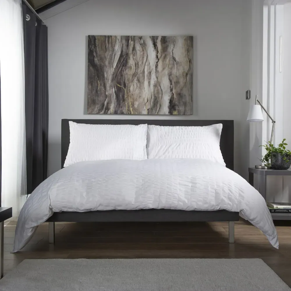 Stamford Double Seersucker Duvet Set - Multi image