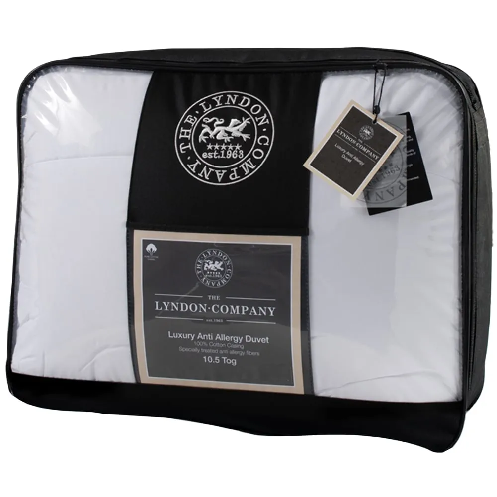 Super King Size Anti Allergy Duvet 10.5Tog - White