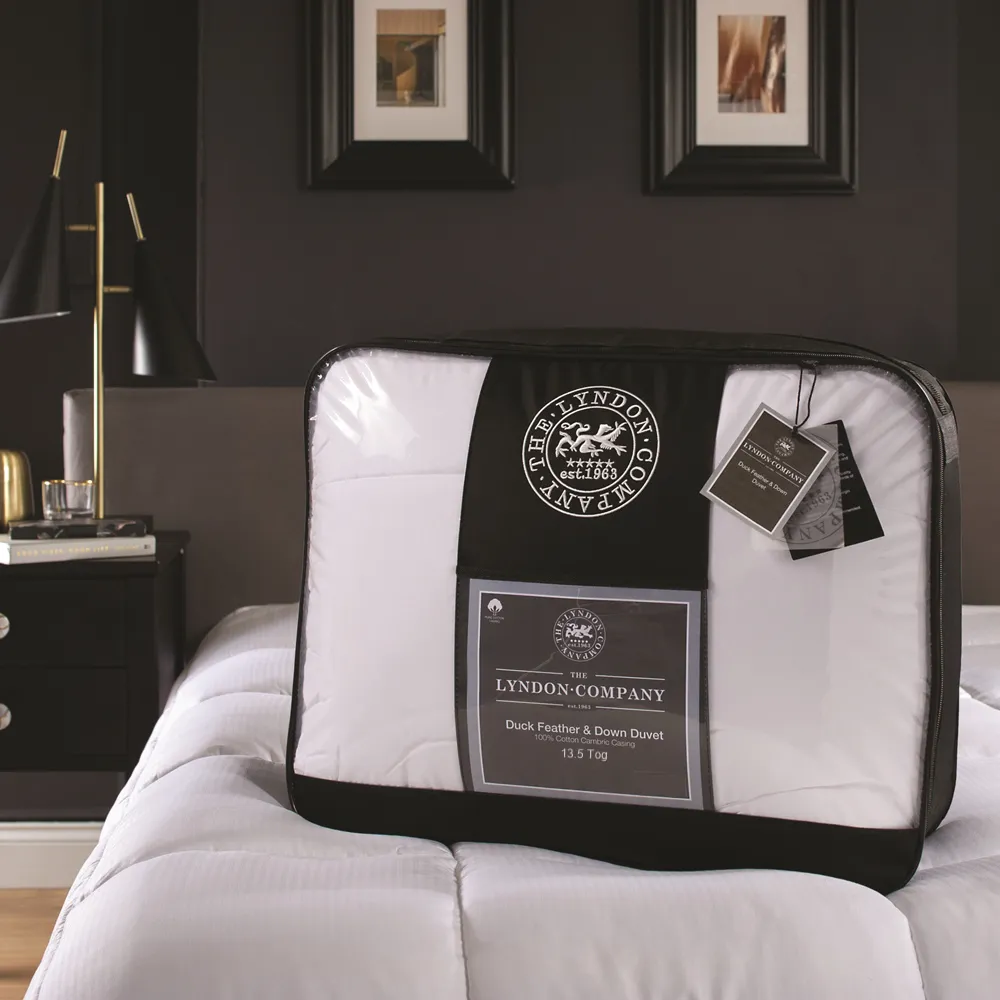 Super King Size Duck Feather and Down Duvet 13.5 Tog - White