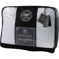 Super King Size Mongolian Goose Down Duvet 9Tog - White