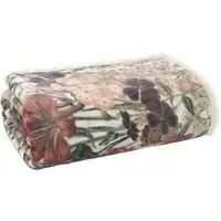 Tivoli Fleece Faux Fur Throw - White