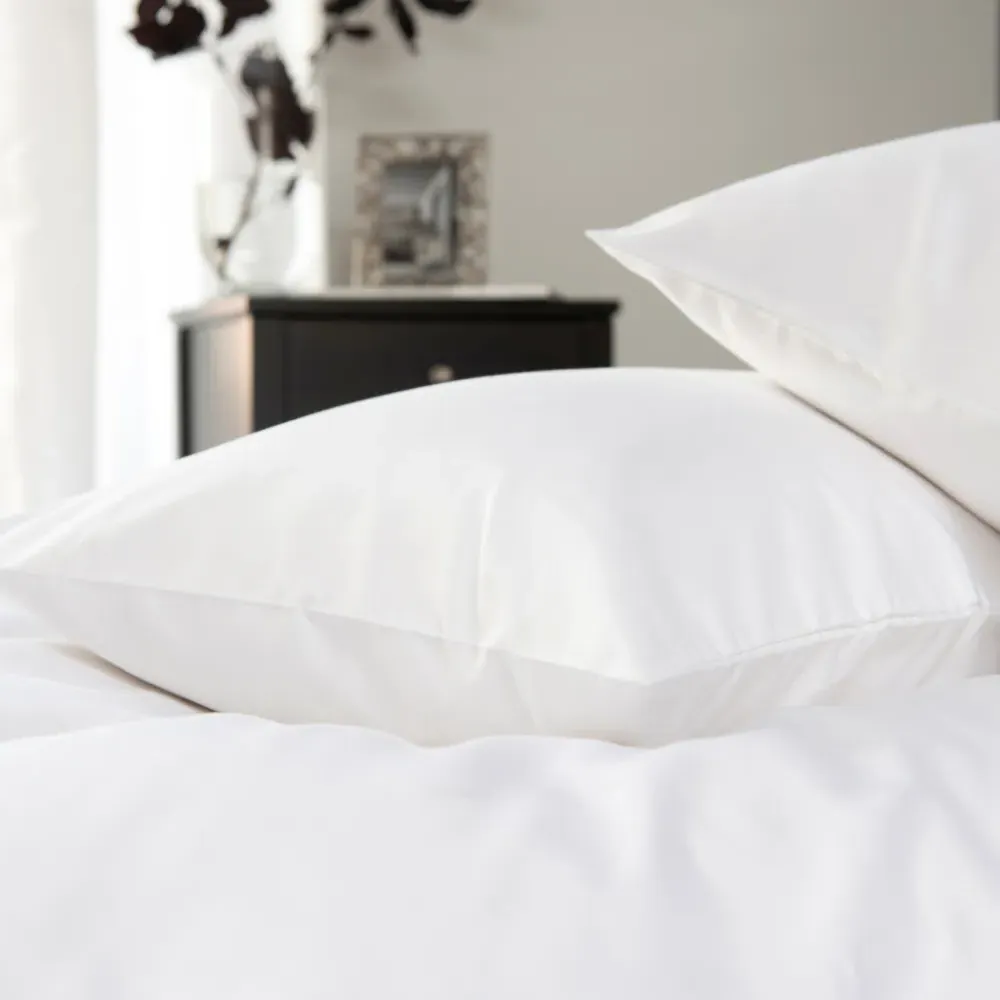 TLC Oxford 1000TC Pillowcase Single Pack - White, Cotton