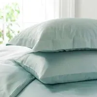 TLC Oxford 200TC Pillowcase Single Pack - Blue, Cotton