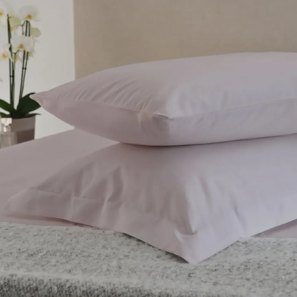 TLC Oxford 200TC Pillowcase Single Pack - Pink, Cotton