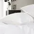 TLC Oxford 200TC Pillowcase Single Pack - White, Cotton