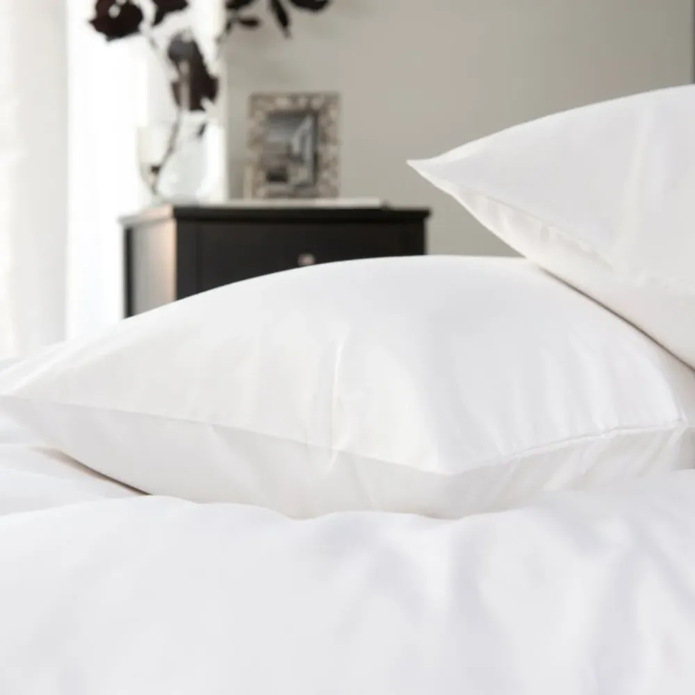 TLC Oxford 200TC Pillowcase Single Pack - White, Cotton image