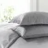 TLC Oxford 400TC Pillowcase Single Pack - Silver, Cotton
