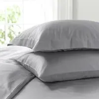 TLC Oxford 800TC Pillowcase Single Pack - Platinum, Cotton