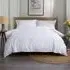 Tufted Daisy King Size Duvet Set - White, Cotton