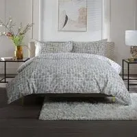 Tulle Double Reversible Duvet Set - Cream, Cotton