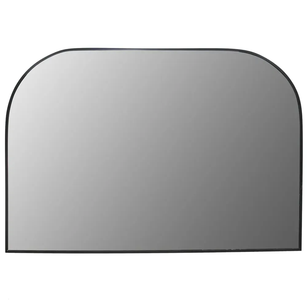Arch Over Mantle Mirror - Black image