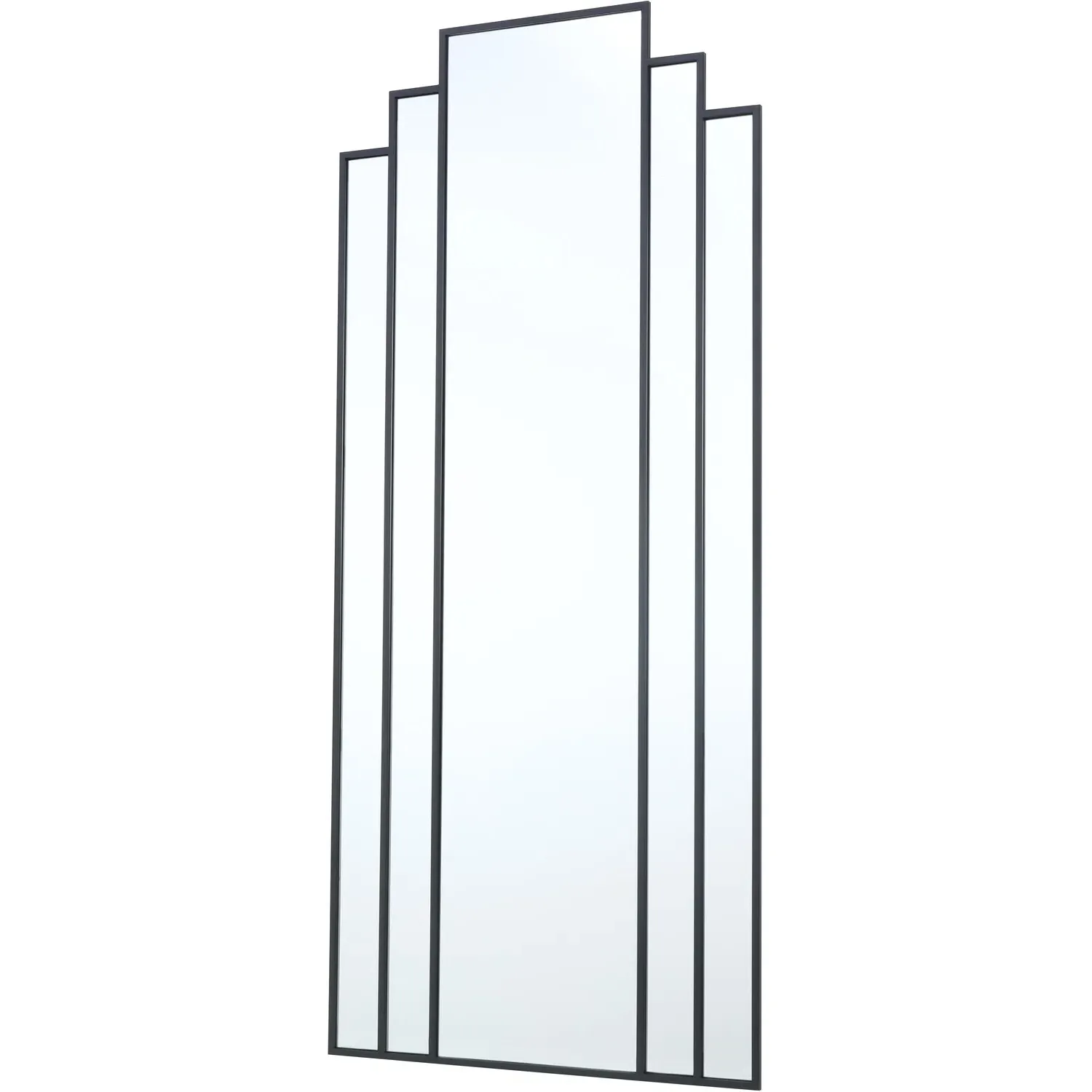 Art Deco Mirror - Black