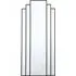 Art Deco Mirror - Black