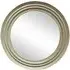 Ashby Round Ridged Mirror - Natural