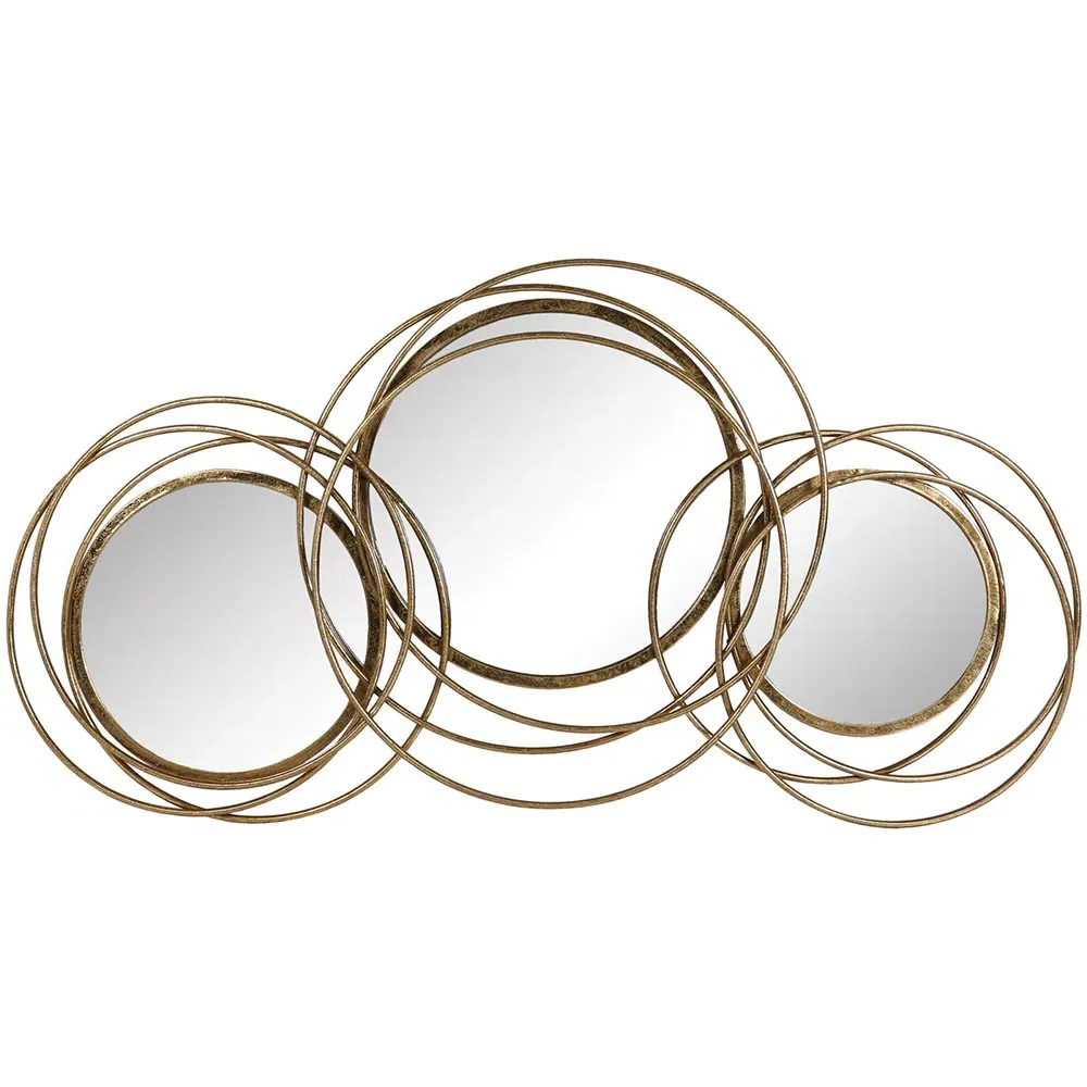 Aurelio Entwined Wall Mirror - Gold