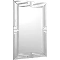 Bevelled 4 Step Glass Mirror - Silver