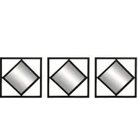 Boston Art Deco Mirrors Set of 3