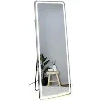 Bright LED Standing Dress Mirror
