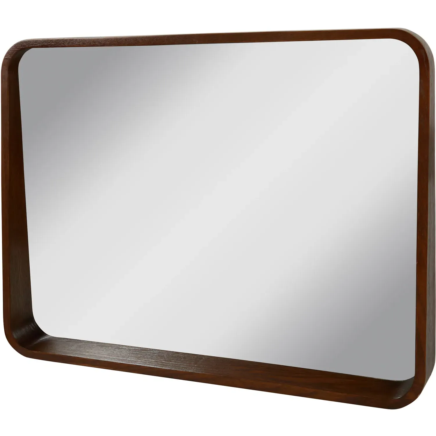 Danbury Deep Framed Mirror - Brown
