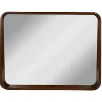 Danbury Deep Framed Mirror - Brown
