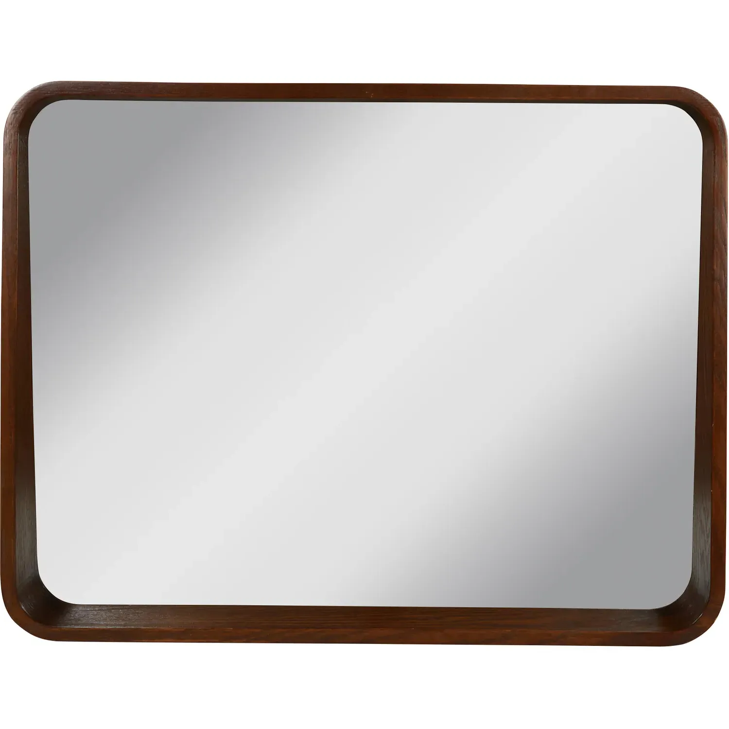 Danbury Deep Framed Mirror - Brown image