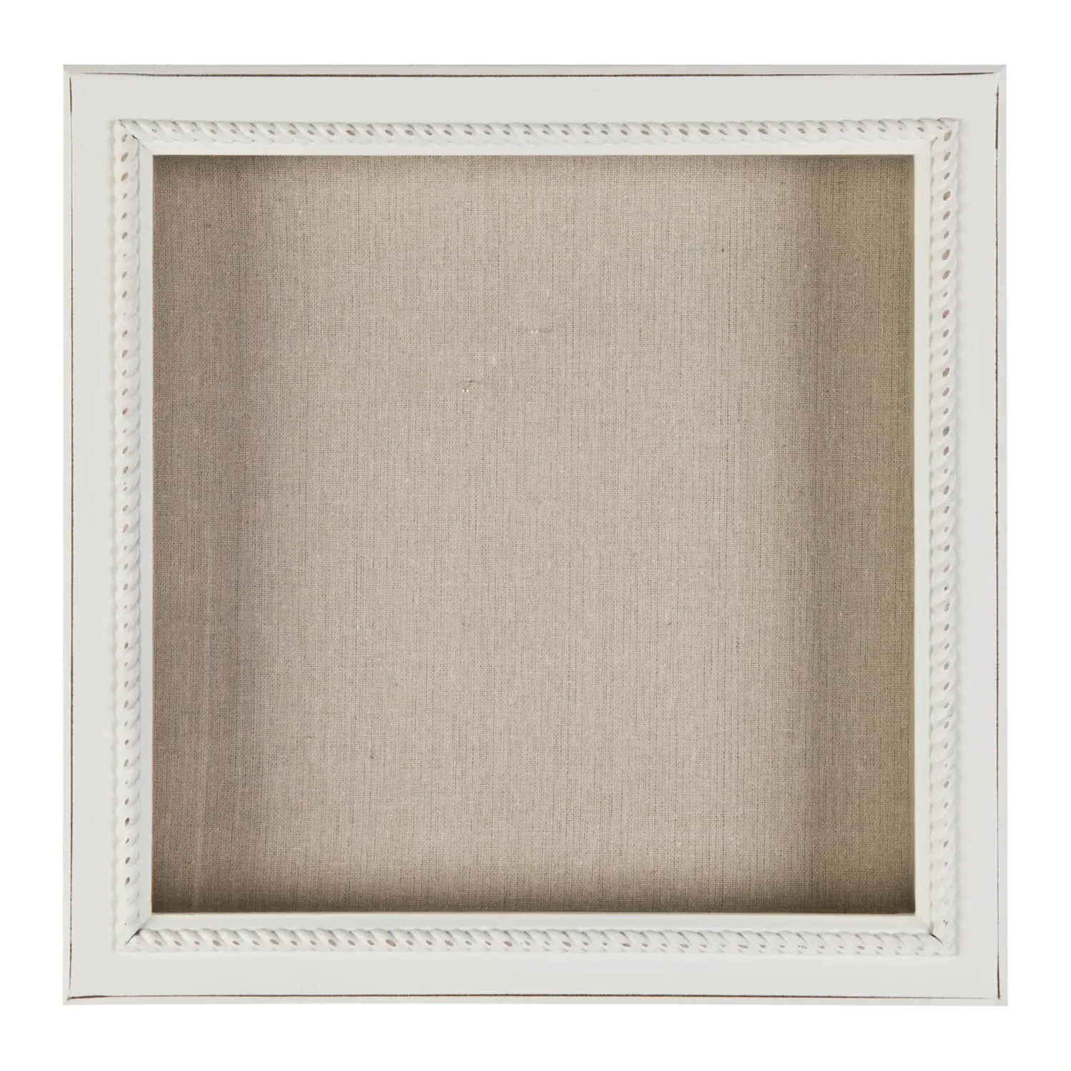 Deep Box Pin Photo Frame - Cream image