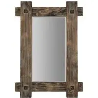 Driftwood Sleeper Wall Mirror - Natural