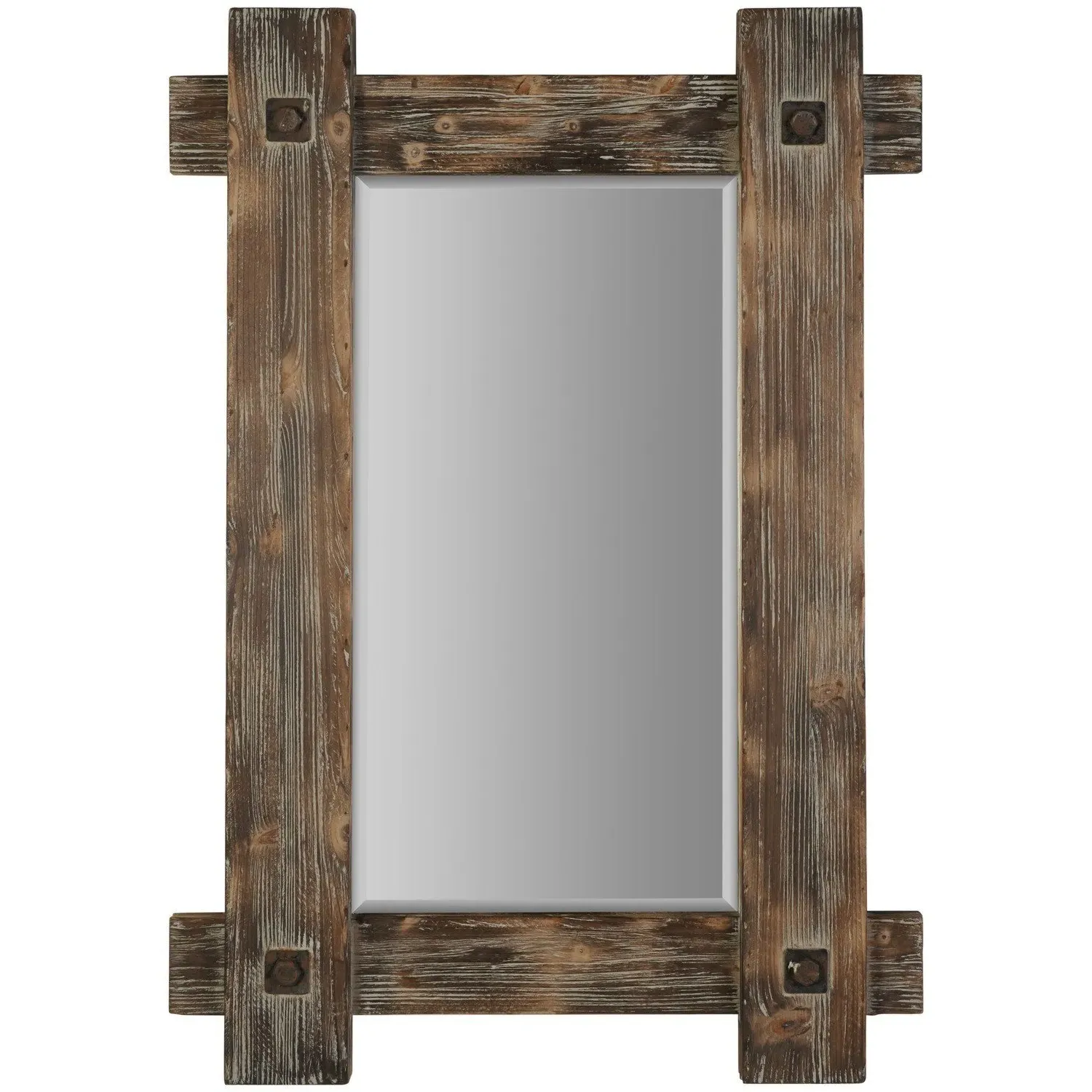 Driftwood Sleeper Wall Mirror - Natural image