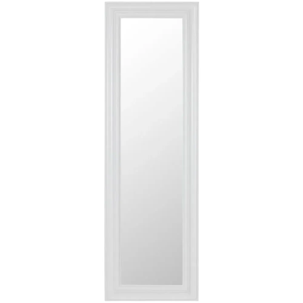 Essence Rectangular Wall Mirror - White image