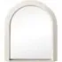 Evie Ridged Arch Lean Mirror - Cream
