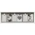 Family Peg Box Photo Frame - White
